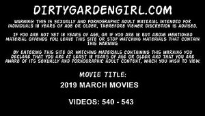Dirtygardengirl march 2019 news. Prolapse, dildo, going knuckle deep
